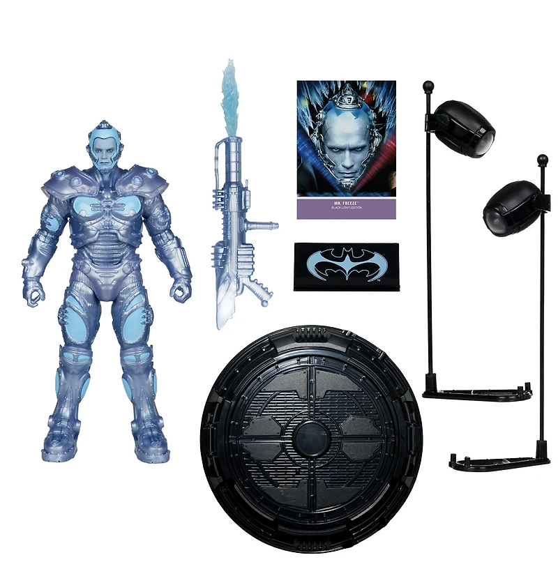 DC Multiverse Mr.Freeze (Batman & Robin) Black Light Edition Gold Label 7-Inch Action Figure 