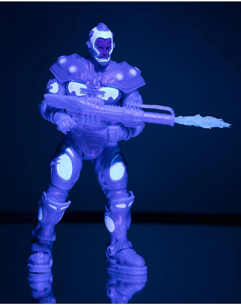 DC Multiverse Mr.Freeze (Batman & Robin) Black Light Edition Gold Label 7-Inch Action Figure 