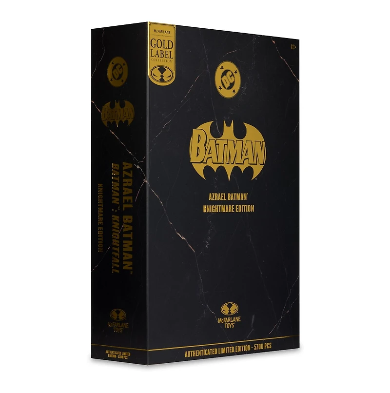 DC Multiverse Azrael (Batman: Knightfall) Knightmare Edition Gold Label 7-Inch Action Figure 