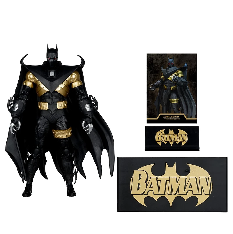 DC Multiverse Azrael (Batman: Knightfall) Knightmare Edition Gold Label 7-Inch Action Figure 