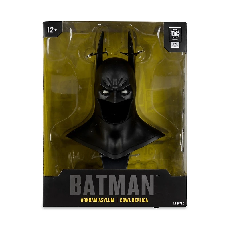 DC Direct Batman (Arkham Asylum) Cowl Replica 1:3 Scale 
