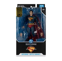 DC Multiverse Superman Battle Damage (Superman Movie) Gold Label 7-Inch Action Figure  