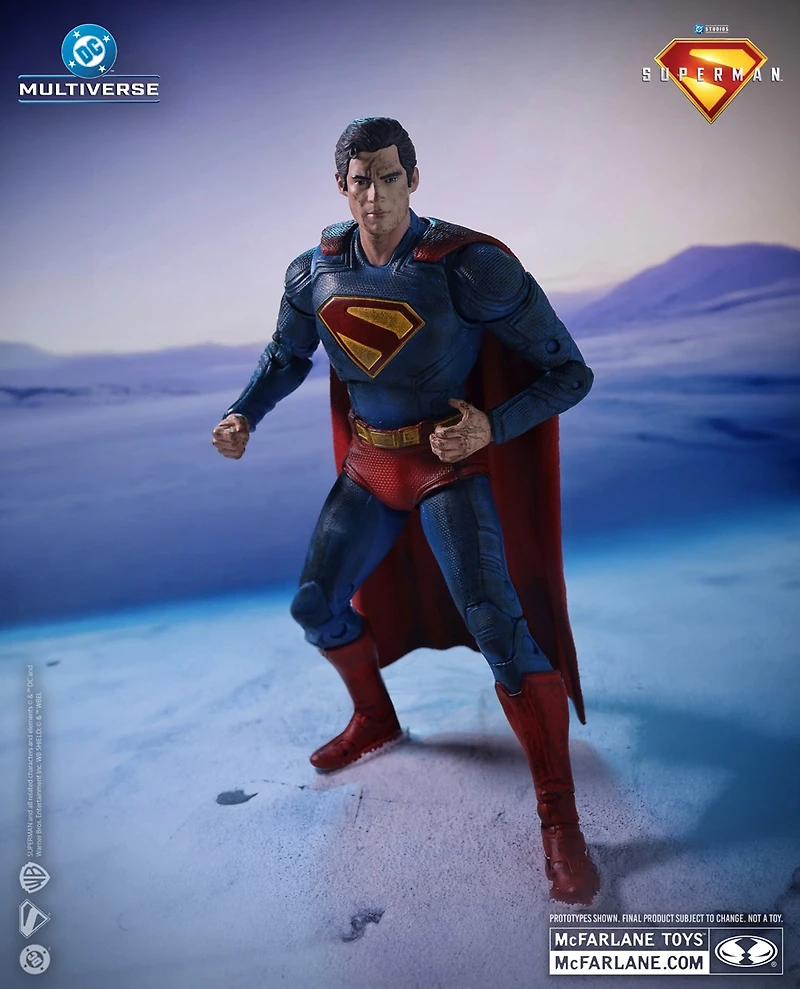 DC Multiverse Superman Battle Damage (Superman Movie) Gold Label 7-Inch Action Figure  