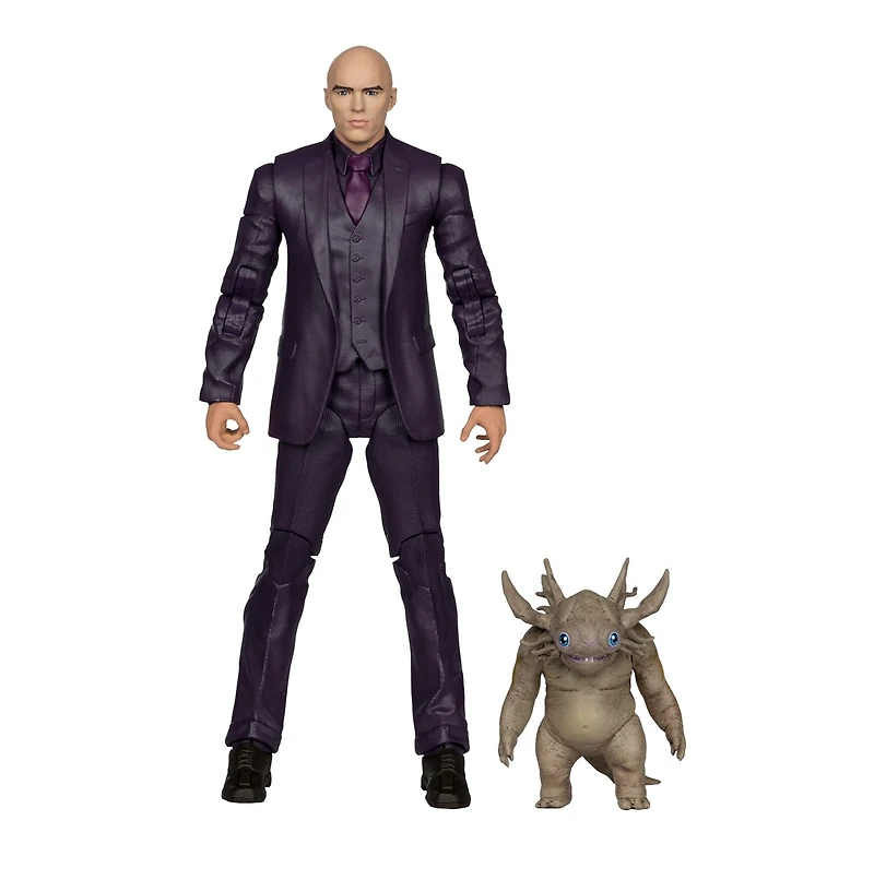 DC Multiverse Lex Luthor and Baby Kaiju (Superman Movie) 7-Inch Action Figure (Deluxe Theatrical Edition)