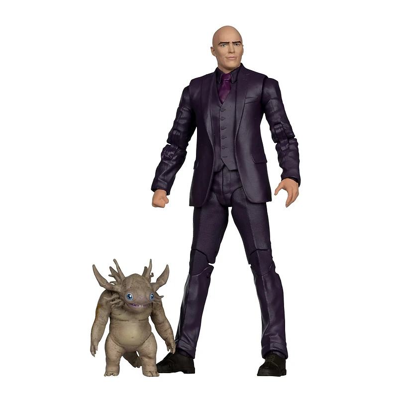DC Multiverse Lex Luthor and Baby Kaiju (Superman Movie) 7-Inch Action Figure (Deluxe Theatrical Edition)