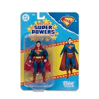 DC Super Powers Superman 4.5in Action Figure (Superman Movie) McFarlane Toys 