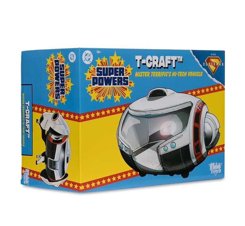 DC Super Powers T-Craft Mr. Terrific's Hi-Tech Vehicle (Superman Movie) 