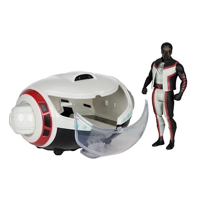 DC Super Powers T-Craft Mr. Terrific's Hi-Tech Vehicle with Mr. Terrific (Superman Movie) 