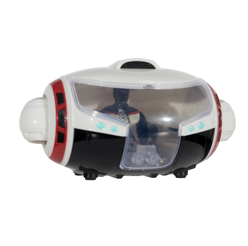 DC Super Powers T-Craft Mr. Terrific's Hi-Tech Vehicle with Mr. Terrific (Superman Movie) 