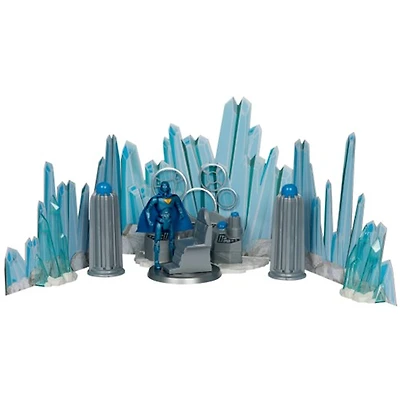 DC Super Powers Fortress of Solitude Superman's Headquarters with Robot (Superman Movie) Gold Label 