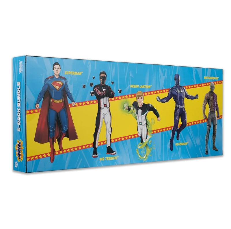 DC Super Powers Superman Movie 5-Pack Bundle Gold Label 
