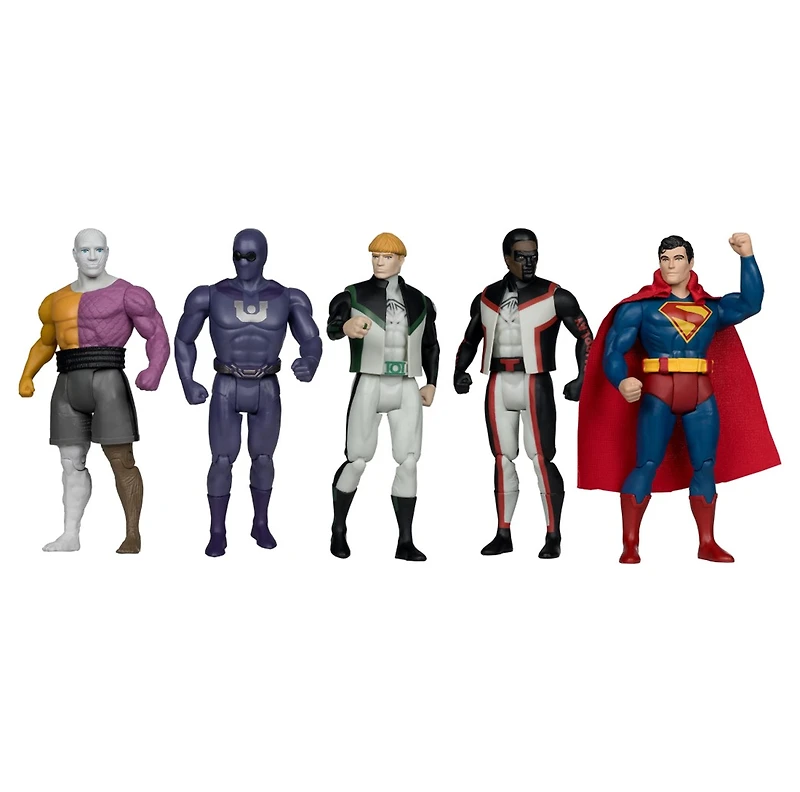DC Super Powers Superman Movie 5-Pack Bundle Gold Label 