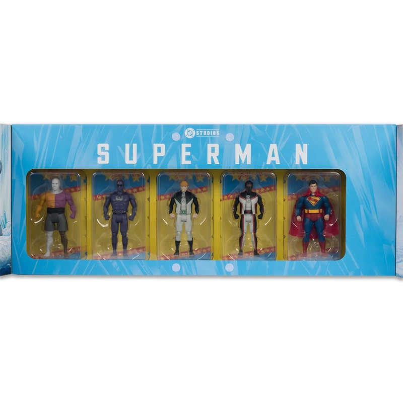 DC Super Powers Superman Movie 5-Pack Bundle Gold Label 