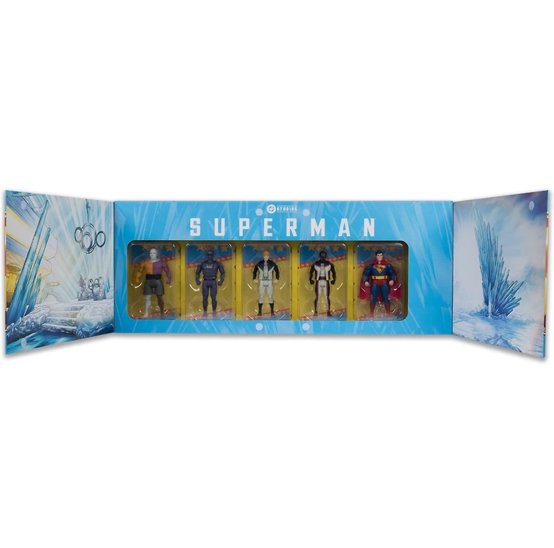 DC Super Powers Superman Movie 5-Pack Bundle Gold Label 