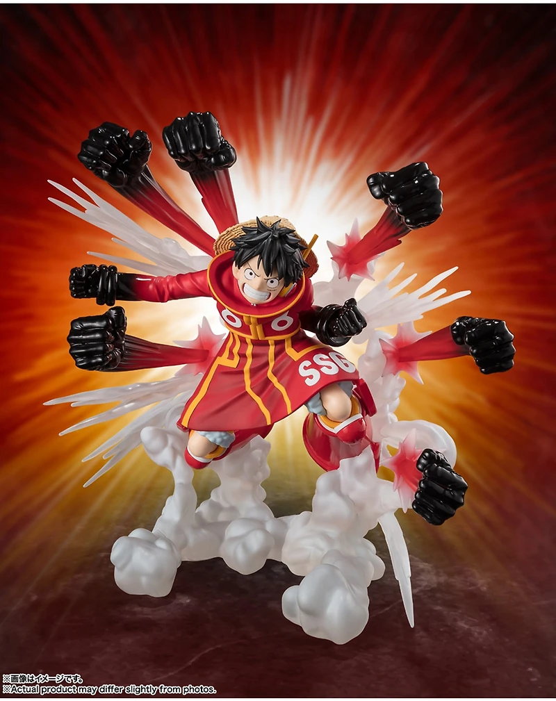 One Piece - Gum Gum hawk Gatling - [Extra Battle] Monkey D Luffy S.H.FiguartsZERO 