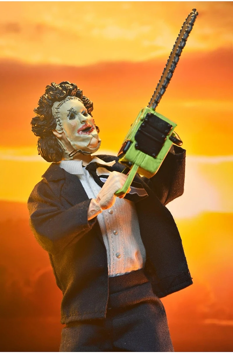Texas Chainsaw Massacre - 8 In Clothed Action Figure - 50th Anniversary Leatherface (Pretty Woman)