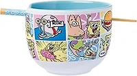 SpongeBob Comic Panel Ramen Bowl 