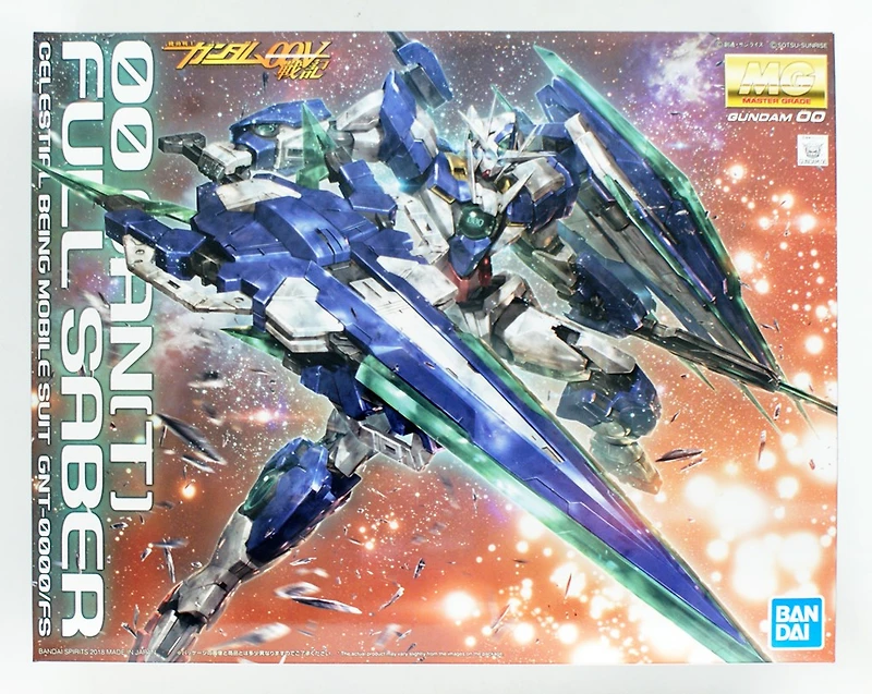Bandai MG 553287 Gundam OO QANT QAN[T] Full Saber 1/100 scale kit 