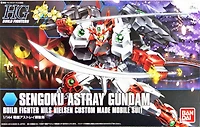 Bandai Hg Build Fighters 007 Sengoku Astray Gundam 1/144 Scale Model Kit 