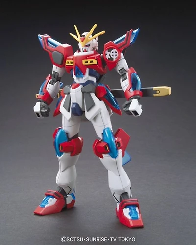 Bandai Hg Build Fighters 043 Kamiki Burning Gundam 1/144 Scale Model Kit 