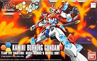 Bandai Hg Build Fighters 043 Kamiki Burning Gundam 1/144 Scale Model Kit 