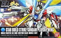 Bandai Hg Build Fighters 009 Star Build Strike Gundam Plavsky Wing 1/144 Scale Model Kit 