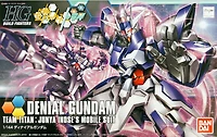 Bandai Hg Build Fighters 037 Gundam Denial Gundam 1/144 Scale Model Kit 
