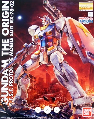 Bandai MG 1/100 RX-78-02 Gundam "Gundam The Origin" 