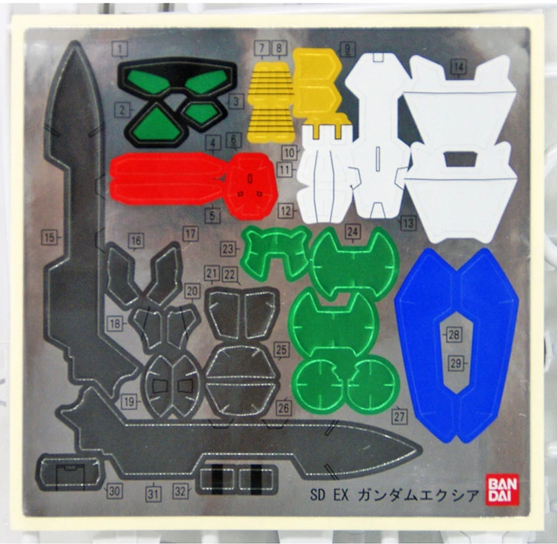 Bandai SD Gundam Ex-Standard GN-001 Gundam EXIA Non Scale Model Kit 
