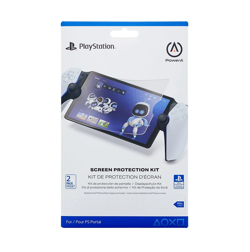 PowerA Screen Protection Kit for PlayStation Portal Remote Player 