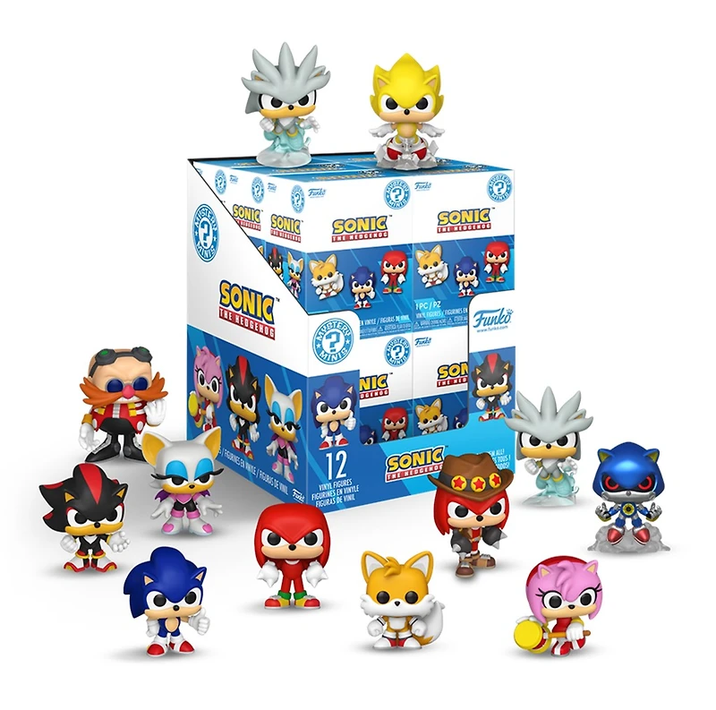 Funko Mystery Minis Sonic the Hedgehog Assorted – One Variation Chosen at Random