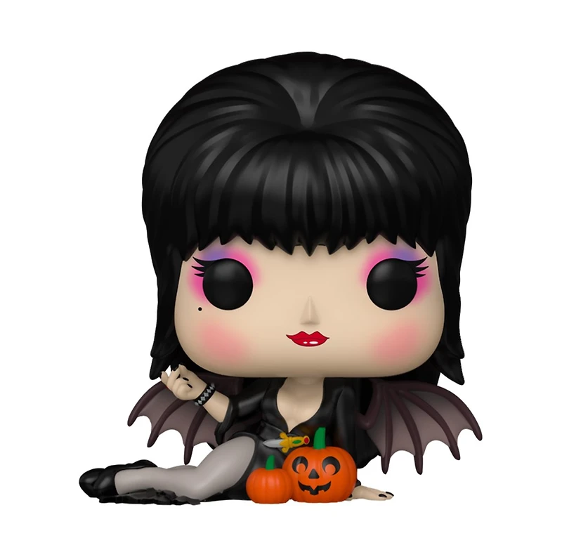 POP! Elvira Mistress of the Dark Elvira with Pumpkins 