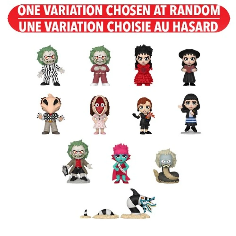 Funko Mystery Minis Beetlejuice Assorted – One Variation Chosen at Random