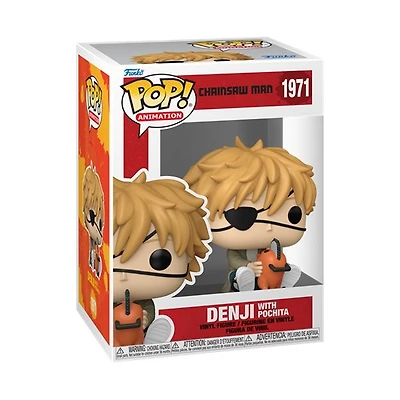 POP! Chainsaw Man Denji with Pochita 