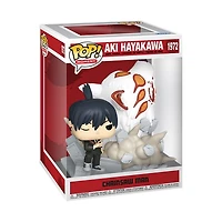 POP! Moment Chainsaw Man Aki Hayakawa with Fox Devil 