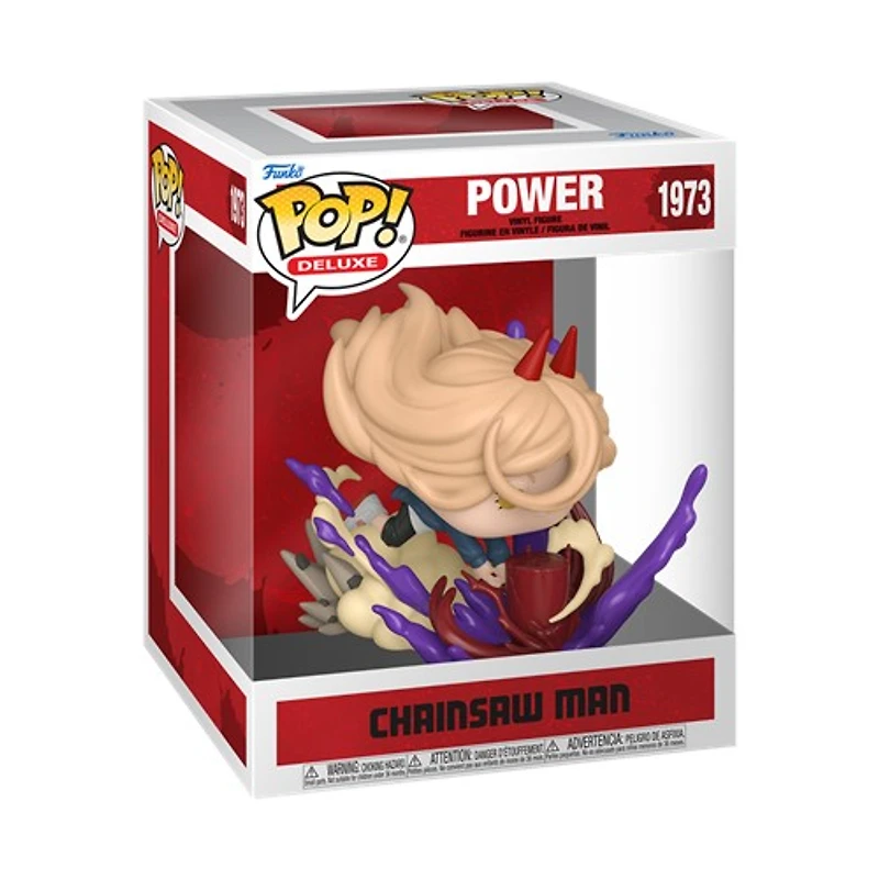 POP! Deluxe Chainsaw Man Power with Blood Hammer 