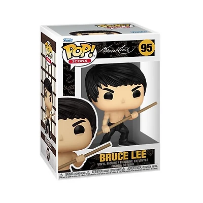 POP! Icons Bruce Lee with Bo Staff 