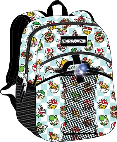 Super Mario Bros Kid's Bacpack Set with Lunchbag 