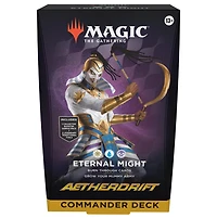 (French) Magic: The Gathering Aetherdrift Commander Deck Assorted – One Variation Chosen at Random