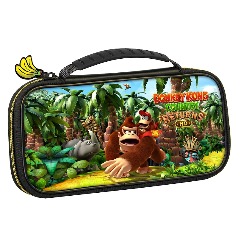 Game Traveler Donkey Kong Country Returns Deluxe Travel Case Switch / Lite / Oled (English-Only)