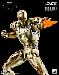 Marvel Studios: The Infinity Saga - DLX Iron Man Mark 21 “Midas” ThreeZero Action Figure 