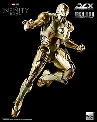 Marvel Studios: The Infinity Saga - DLX Iron Man Mark 21 “Midas” ThreeZero Action Figure 