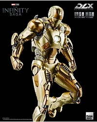 Marvel Studios: The Infinity Saga - DLX Iron Man Mark 21 “Midas” ThreeZero Action Figure 