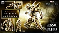 Marvel Studios: The Infinity Saga - DLX Iron Man Mark 21 “Midas” ThreeZero Action Figure 