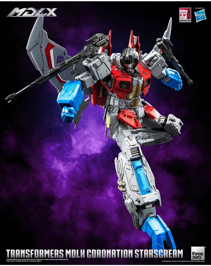 Transformers MDLX Coronation Starscream Action Figure 