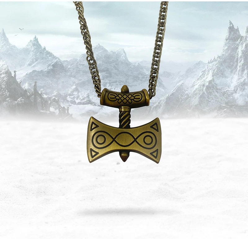 Elder Scrolls V Skyrim Replica Amulet Talos Ltd Ed Necklace 