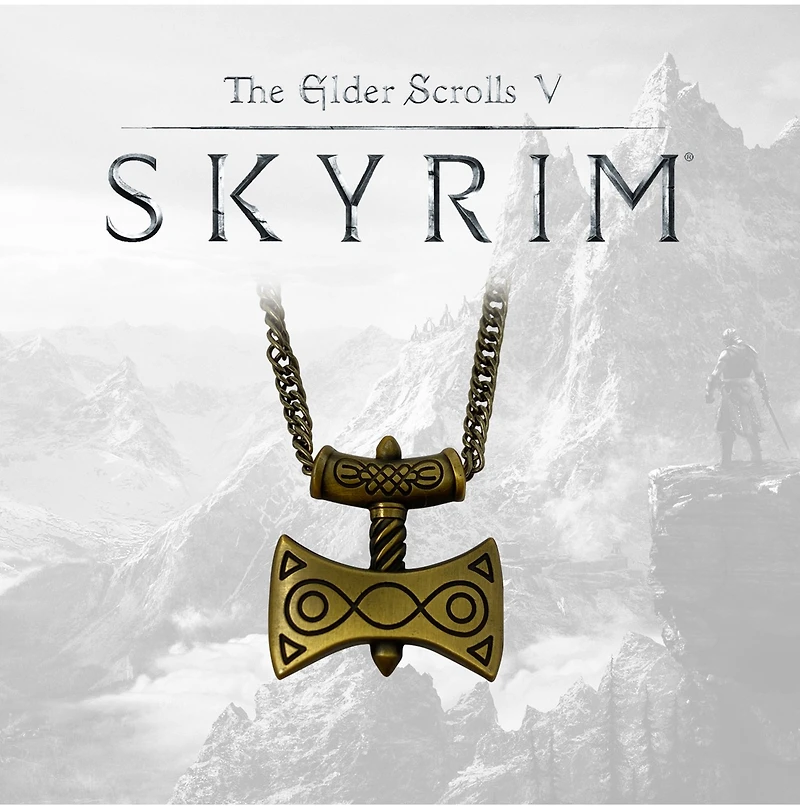 Elder Scrolls V Skyrim Replica Amulet Talos Ltd Ed Necklace 