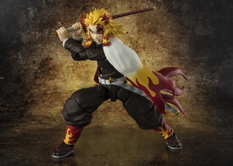 Tamashii Nations - Demon Slayer - S.H.Figuarts - Kyojuro Rengoku Action Figure 