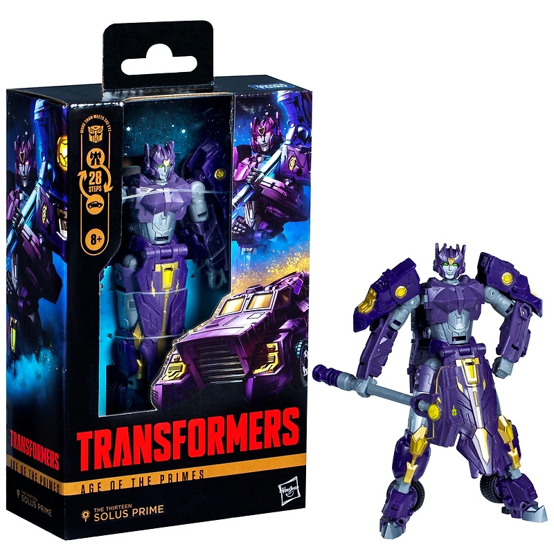 Transformers Age of the Primes Deluxe Class The Thirteen Solus Prime