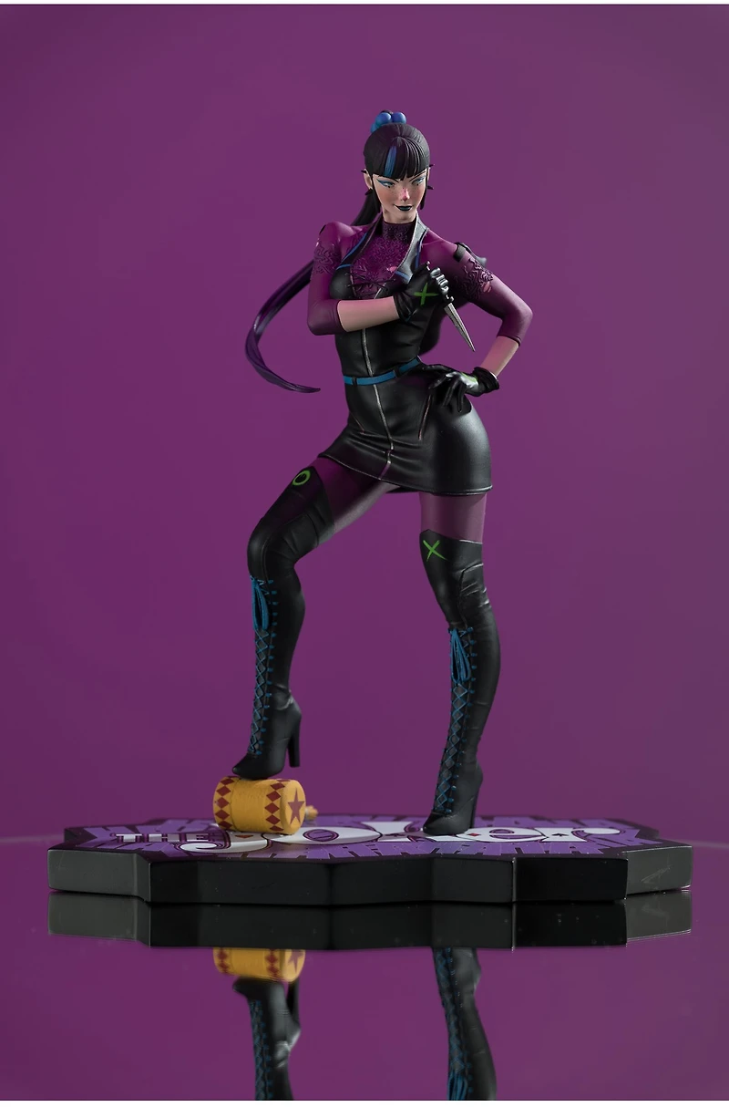DC Direct Punchline by Stanley "Artgerm" Lau (The Joker Purple Craze) 1:10 Scale Resin Statue 
